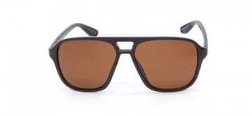 Sonnenbrille „lebowski“ – braunes Gestell, braune Gläser, Unisex, inspiriert von einer Pop-Ikone, KLEYES, kostenloser Versand, jetzt kaufen!