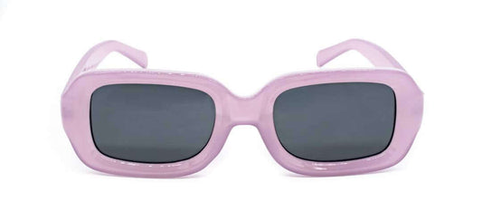 Sonnenbrille „claudia“ in pastellrosa mit grauen Gläsern von KLEYES – stilvolle Brille kaufen, bestellen und versandkostenfrei erhalten.