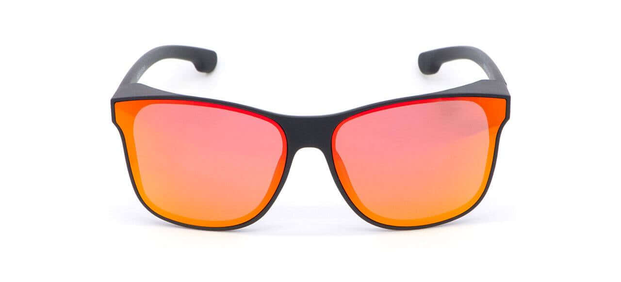 KLEYES Sonnenbrille „sky“ mit mattem, schwarzem Gestell und rot verspiegelten Gläsern kaufen – Versandkostenfrei bestellen!