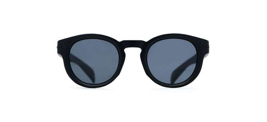 Trendige KLEYES Unisex Sonnenbrille „London“ mit mattschwarzem Rahmen und grauen Gläsern. Jetzt bestellen und Versandkostenfrei kaufen.