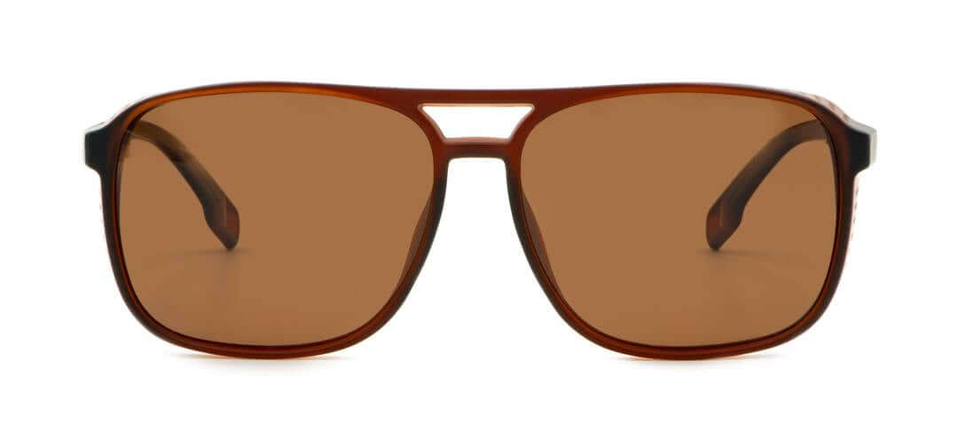 KLEYES Aviator Sonnenbrille 'bologna' für Herren mit mattbraunem Rahmen und braunen Gläsern, erhältlich versandkostenfrei bestellen