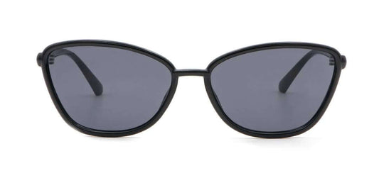 Sonnenbrille 'trieste' für Damen mit schwarzem Rahmen und grauen Gläsern - KLEYES Sonnenbrille kaufen, bestellen, versandkostenfrei.