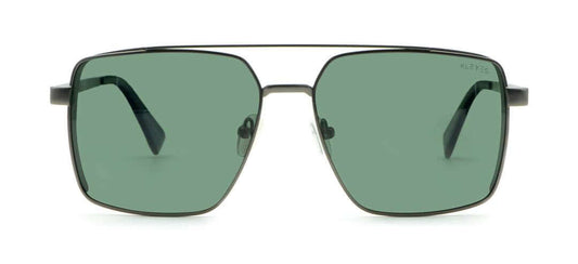 KLEYES Sonnenbrille 'messina' – Green Aviator, nickelschwarzer Metallrahmen, grüne Gläser, Versandkostenfrei kaufen, bestellen